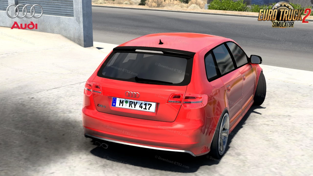 Audi RS3 Sportback 2011 + Interior v2.5 (1.57.x) for ETS2