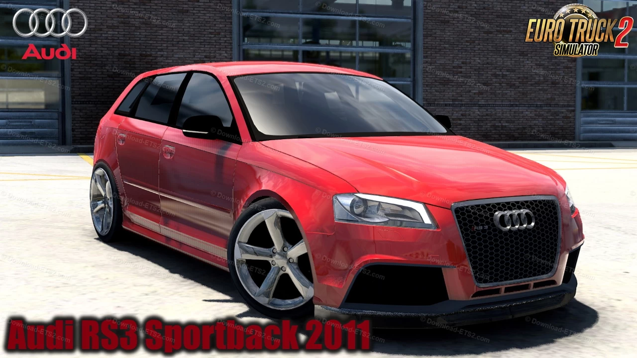 Audi RS3 Sportback 2011 + Interior v1.8 (1.46.x) for ETS2