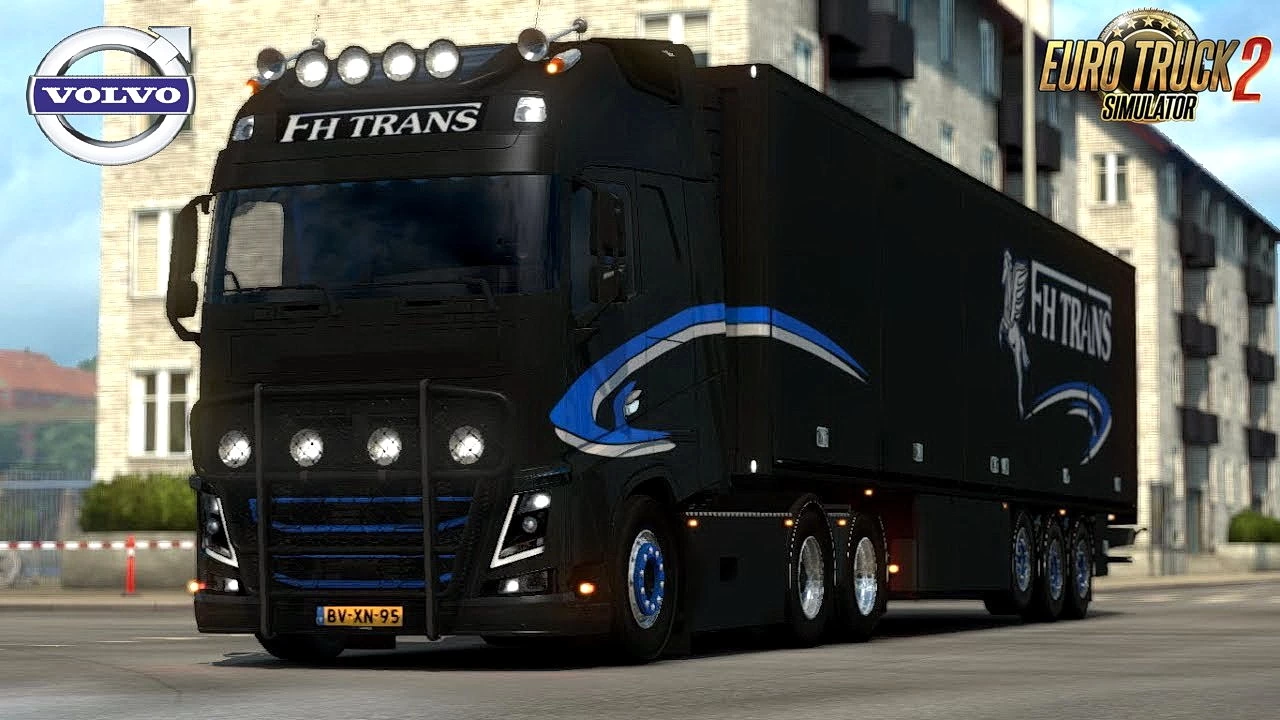 Volvo FH16 Trans Edition + Trailer v1.1 (1.41.x) for ETS2