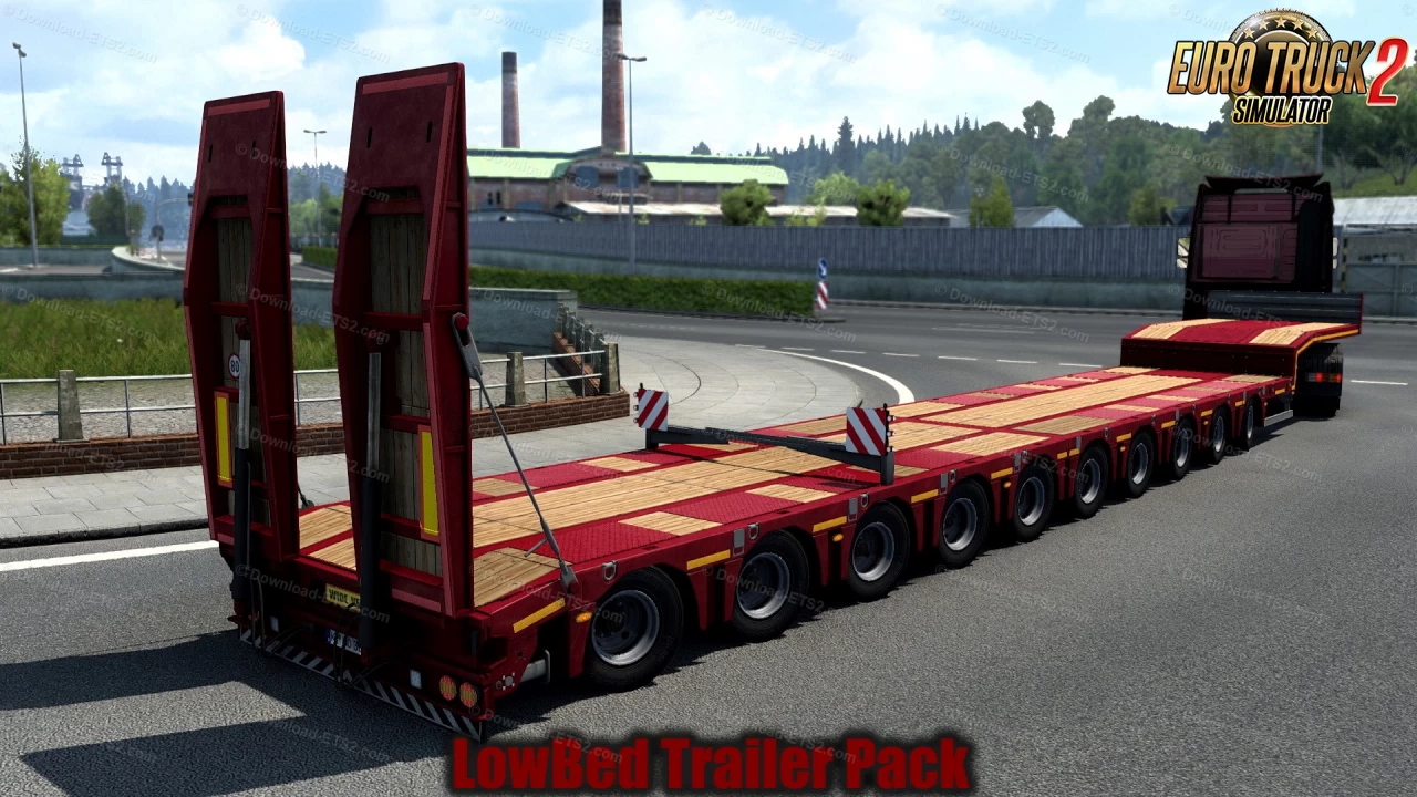 LowBed Trailer Pack v1.0 (1.41.x) for ETS2