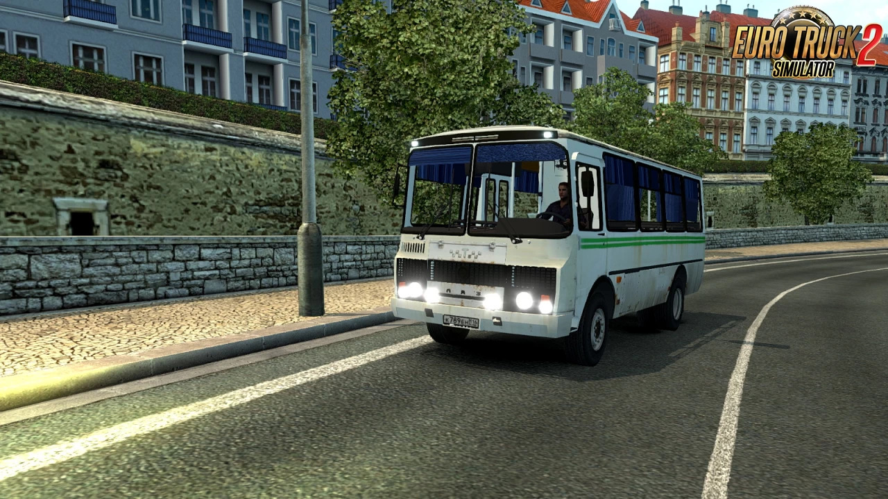 Bus PAZ-32054 v1.7.5 (1.43.x) for ETS2