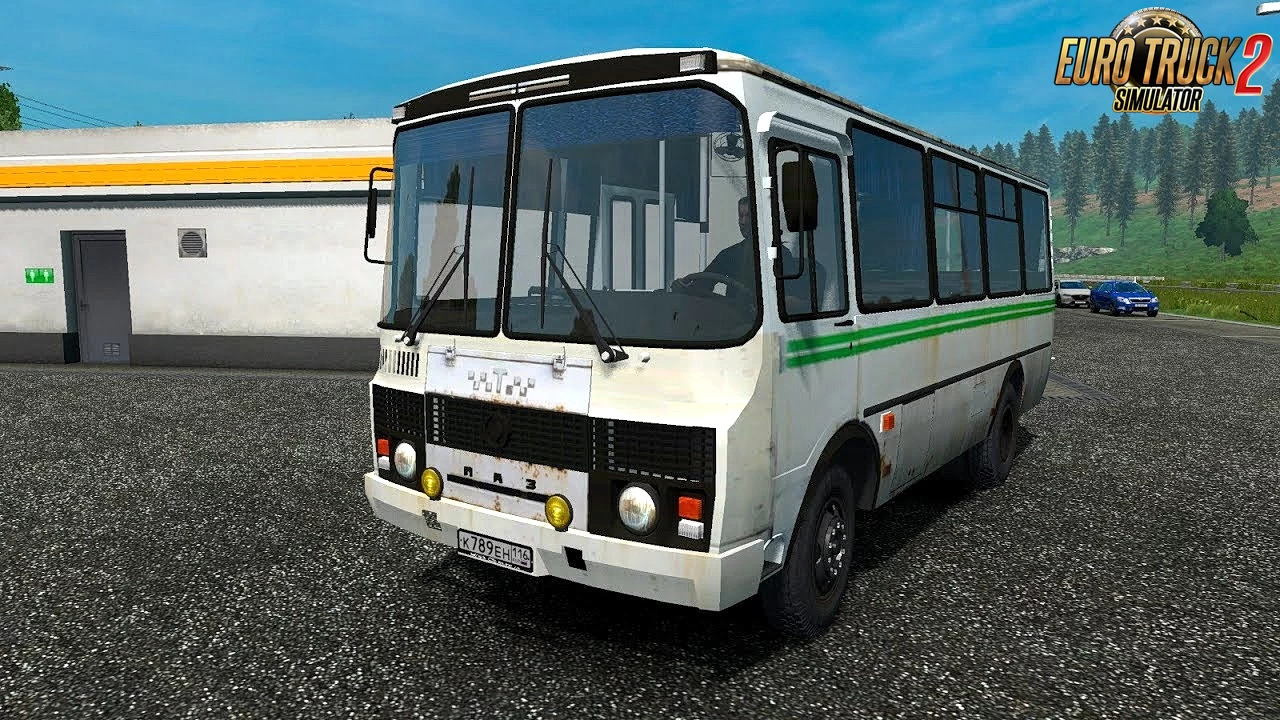 Bus PAZ-32054 v1.7.5 (1.43.x) for ETS2