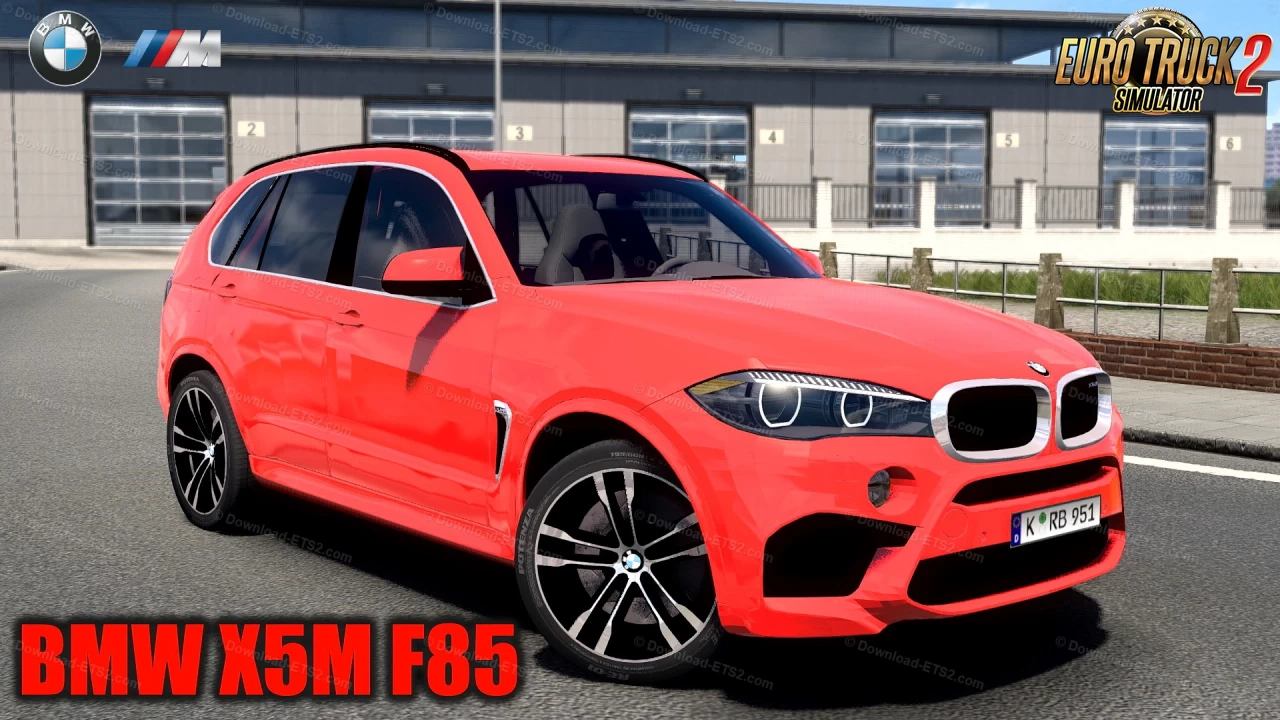 BMW X5M F85 + Interior 2016 v2.4 (1.50.x) for ETS2