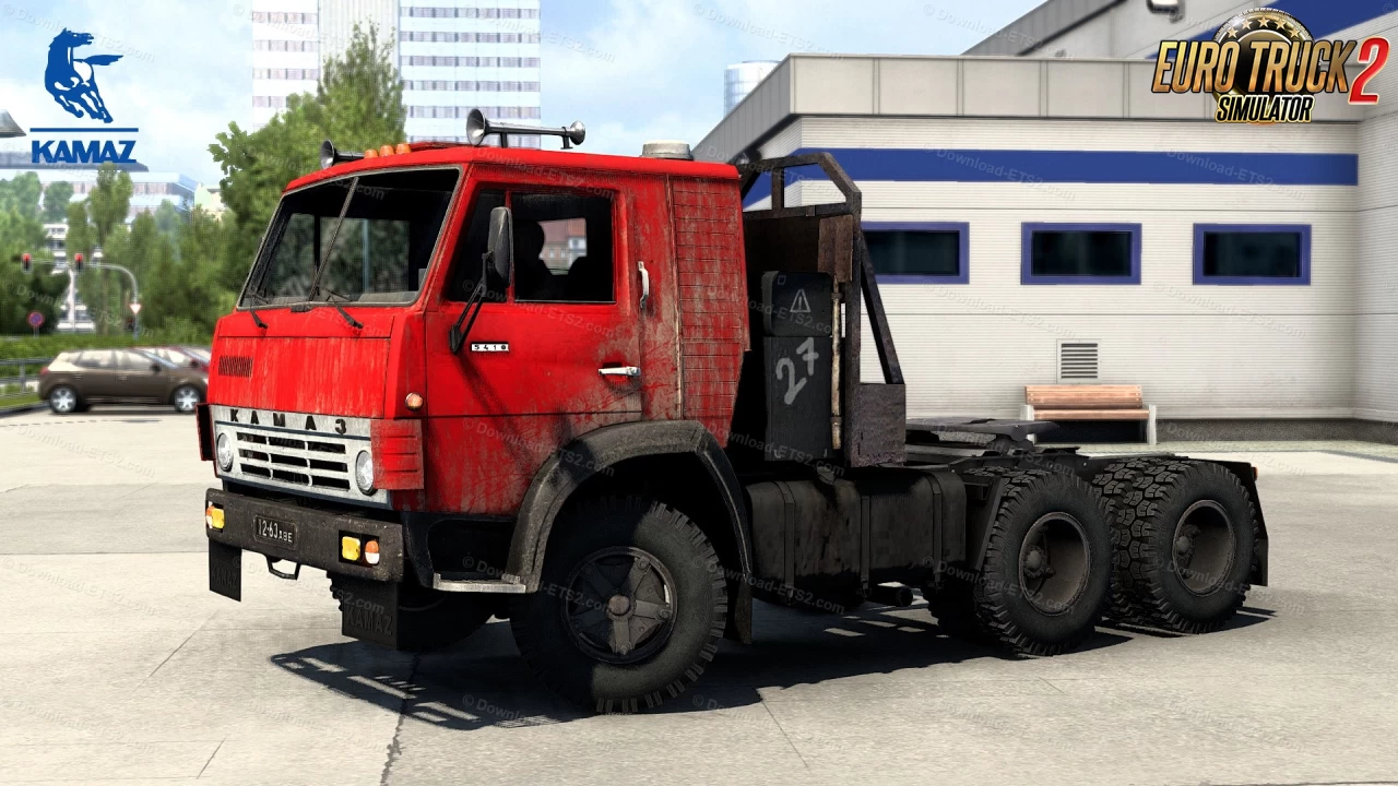 KamAZ 5410 HQ + Interior v3.1 (1.53.x) for ETS2
