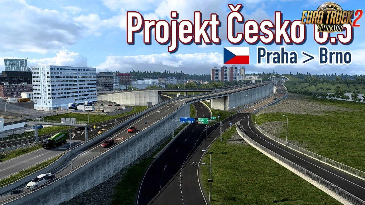 Projekt Cesko Map v2.41 (1.50.x) for ETS2