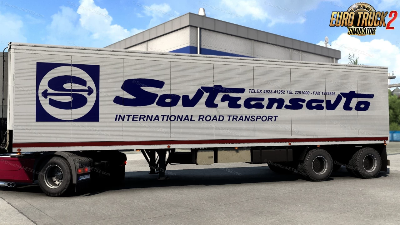 ODAZ 9786 Refrigerator Trailer v0.1.2 (1.45.x) for ETS2