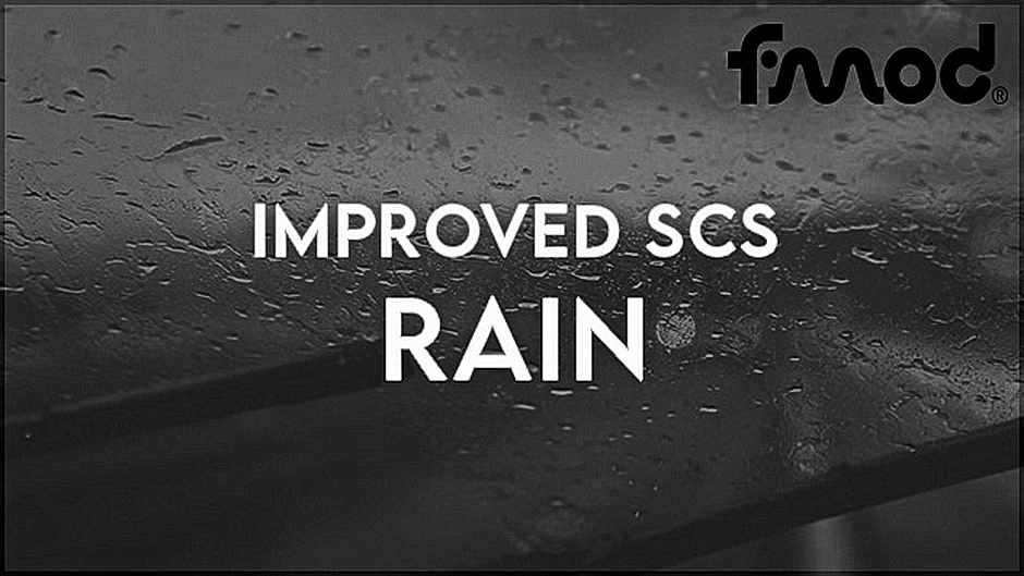 Improved SCS Rain Mod v0.24 (1.47.x) for ETS2