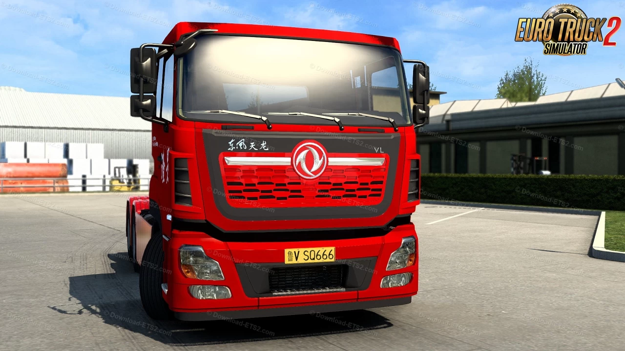 Dongfeng VL Low Cab Truck + Interior v1.0 (1.41.x) for ETS2