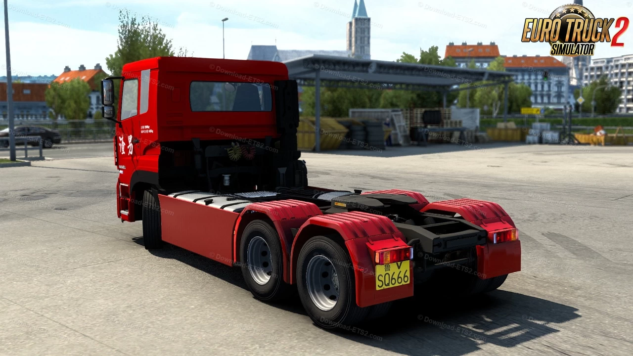 Dongfeng VL Low Cab Truck + Interior v1.0 (1.41.x) for ETS2