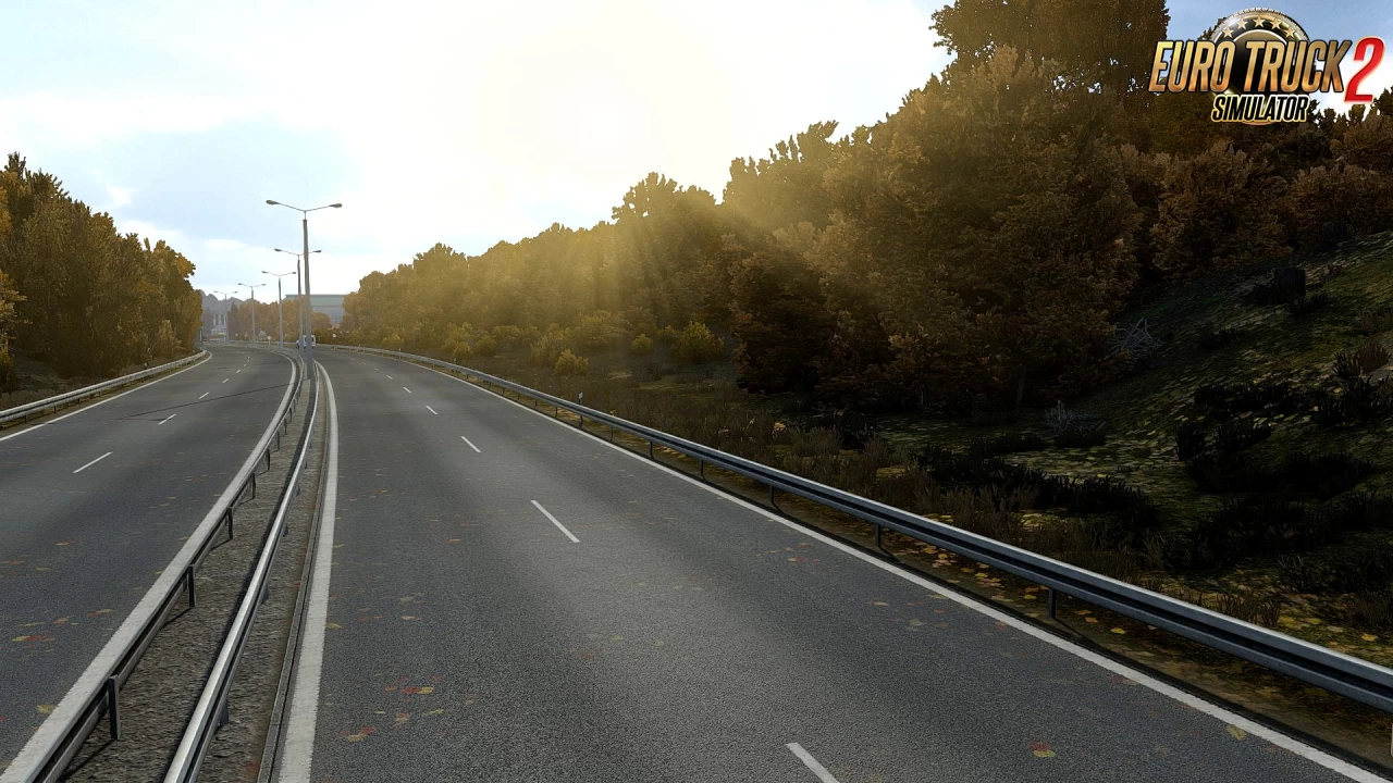 Autum Mod v1.1 By d-luX (1.41.x) for ETS2