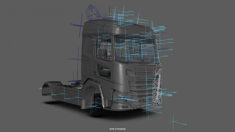 DAF XF 2021 Progress Update for ETS2
