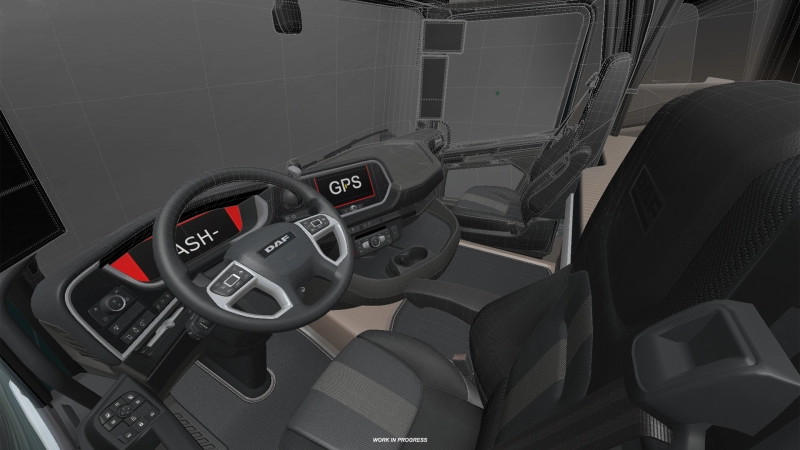DAF XF 2021 Progress Update for ETS2