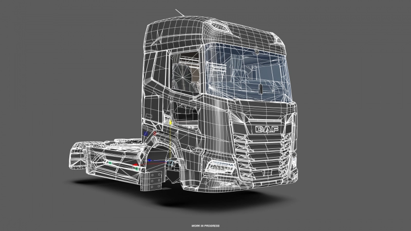 DAF XF 2021 Progress Update for ETS2