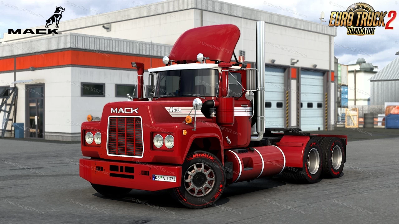 Mack R Series Truck v2.3.2 by Harven (1.48.x) for ETS2