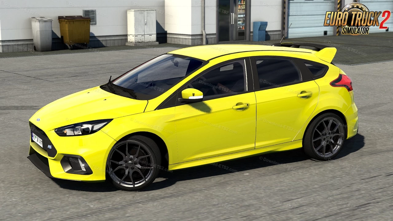 Ford Focus RS MK3 + Interior v2.9 (1.54.x) for ETS2