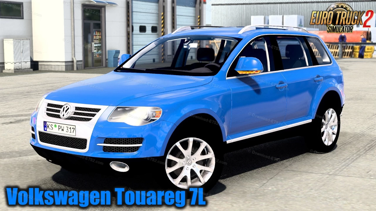 Volkswagen Touareg 7L + Interior v2.5 (1.47.x) for ETS2