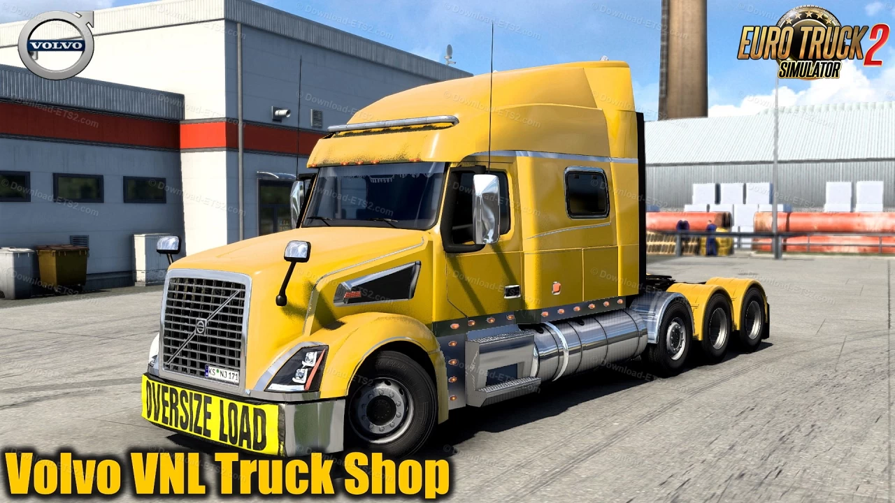 Volvo VNL Truck Shop v1.4.5 (1.49.x) for ETS2