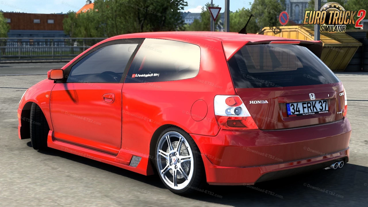 Honda EP3 Typer + Interior v1.2 (1.41.x) for ETS2