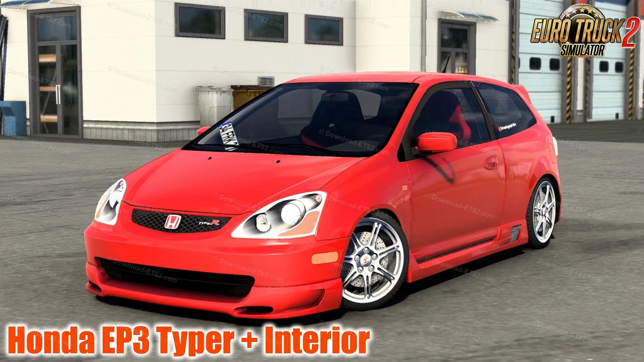 Honda EP3 Typer + Interior v1.2 (1.41.x) for ETS2