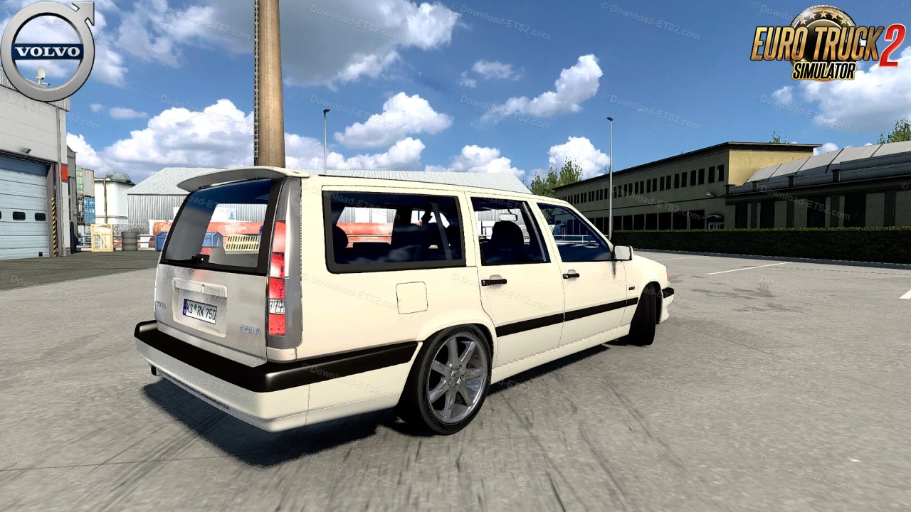 Volvo 850 Estate + Interior v2.8 (1.54.x) for ETS2