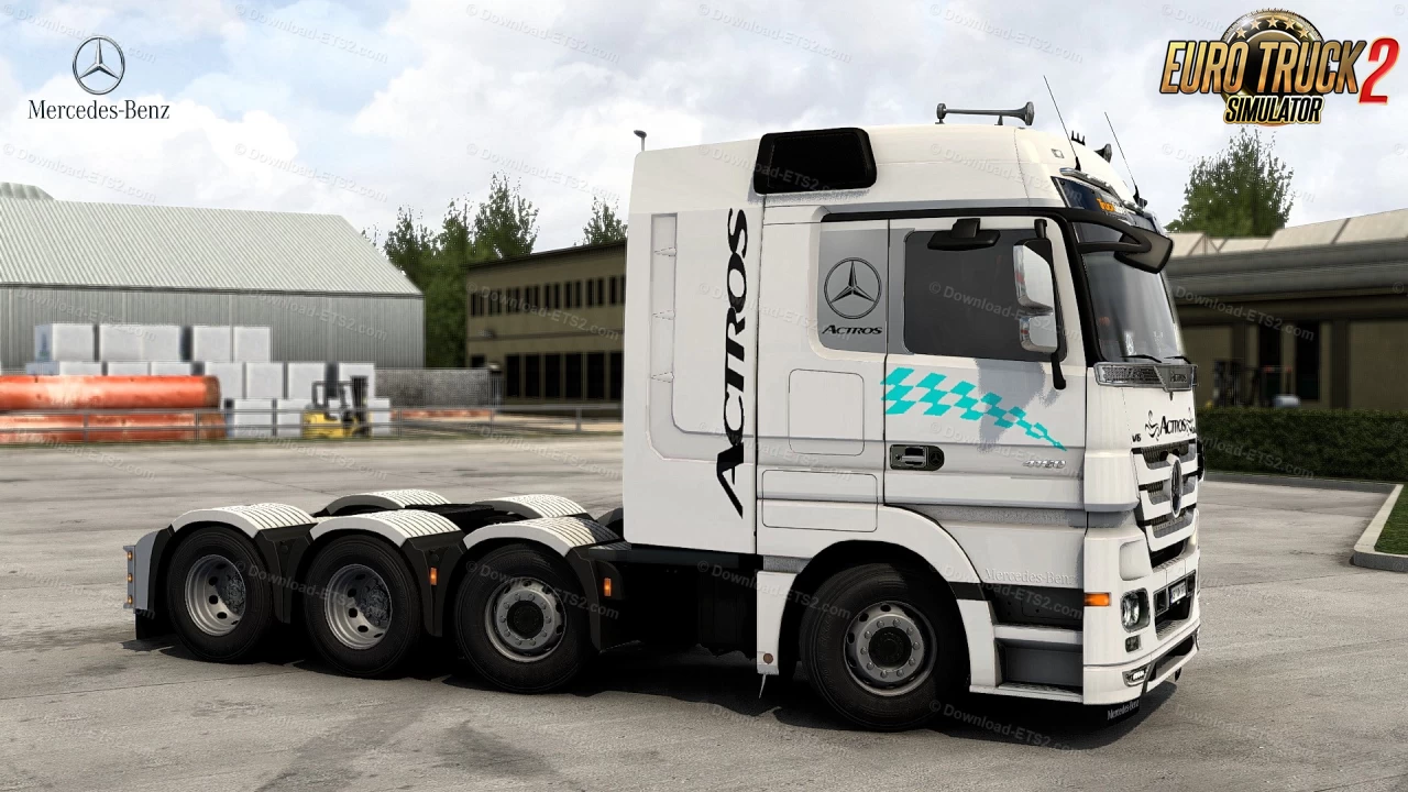 Mercedes Actros MP3 Reworked v4.1 by Schumi (1.46.x) for ETS2