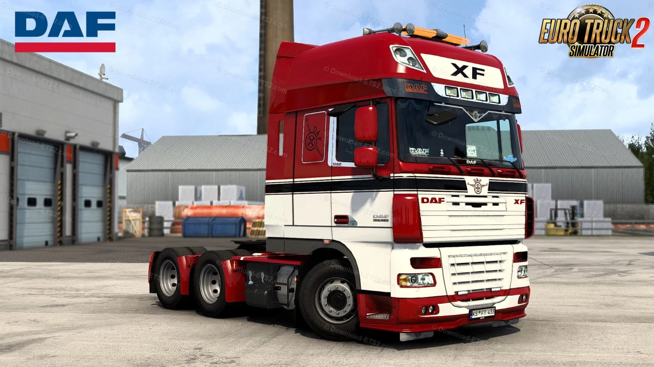 DAF XF 105 Reworked v3.8 by Schumi (1.48.x) for ETS2