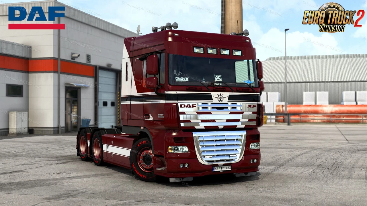 DAF XF 105 Reworked v3.6 by Schumi (1.46.x) for ETS2