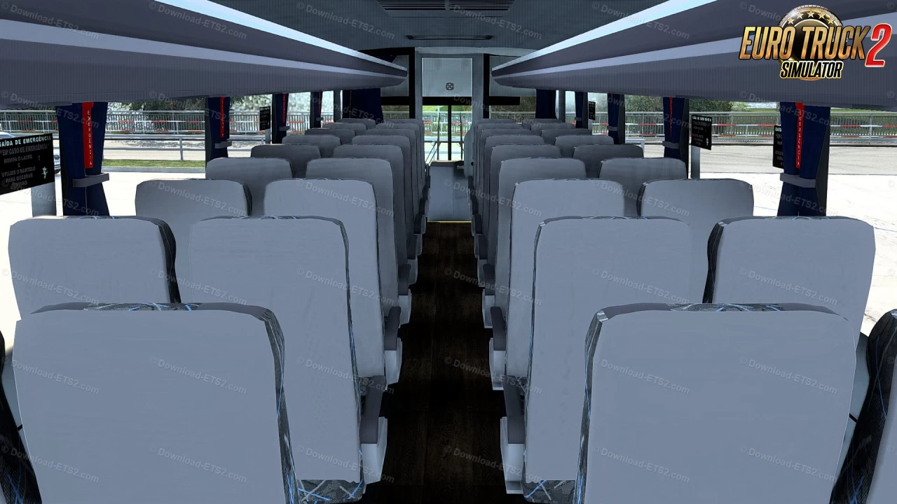 Busscar Vissta Buss 340 + Interior v1.0 (1.41.x) for ETS2