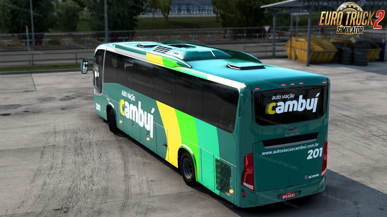 Busscar Vissta Buss 340 + Interior v1.0 (1.41.x) for ETS2