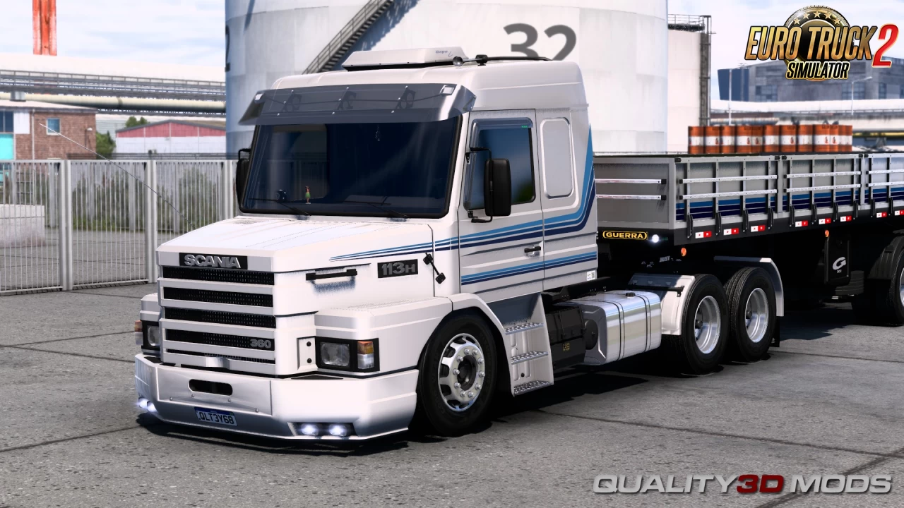 Scania 113H Air Suspension Truck v1.2 (1.46.x) for ETS2