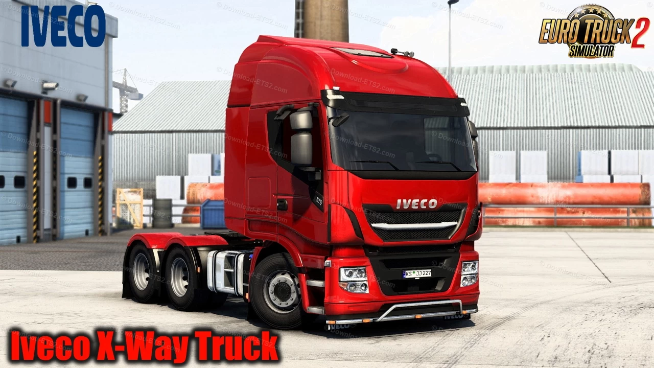 Iveco X-Way Truck v1.9 By Schumi (1.52.x) for ETS2