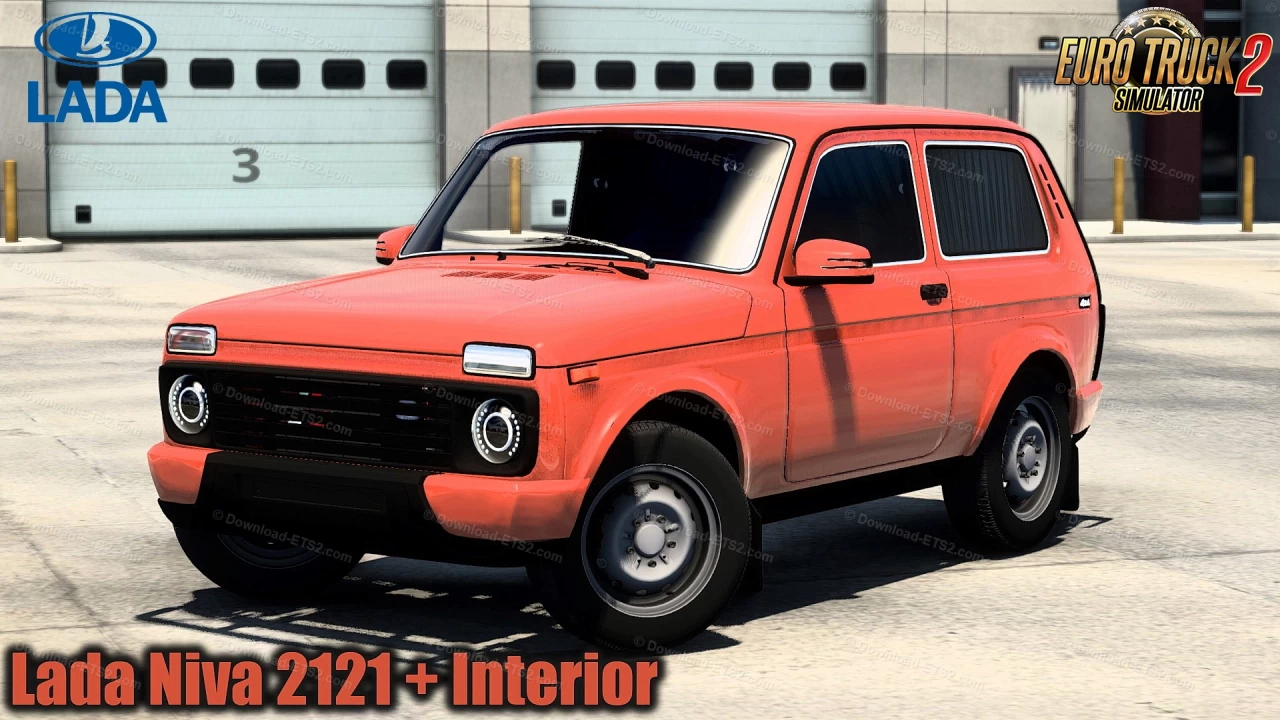 Lada Niva 2121 + Interior v5.7 (1.49.x) for ETS2