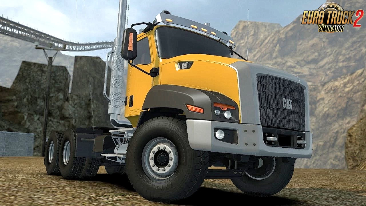 CAT CT660 Truck + Interior v2.3 (1.53.x) for ETS2