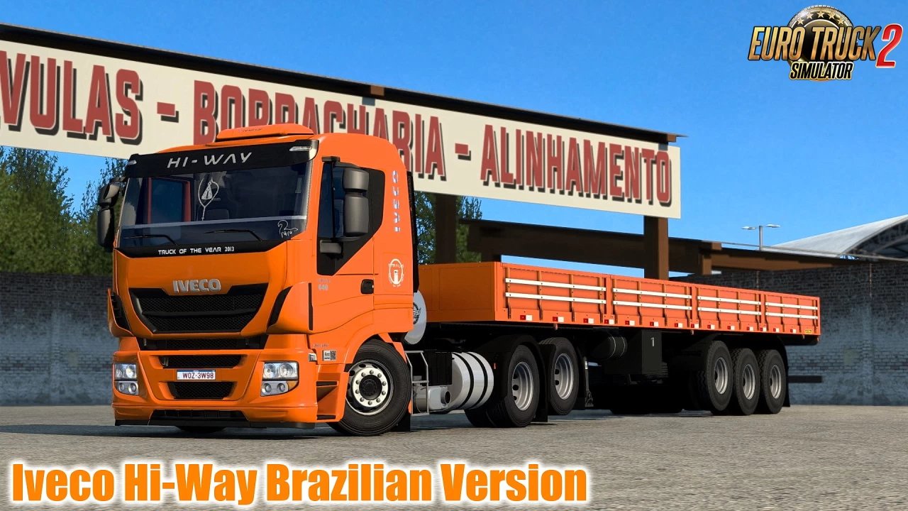 Iveco Hi-Way Brazilian Version v1.6 (1.46.x) for ETS2