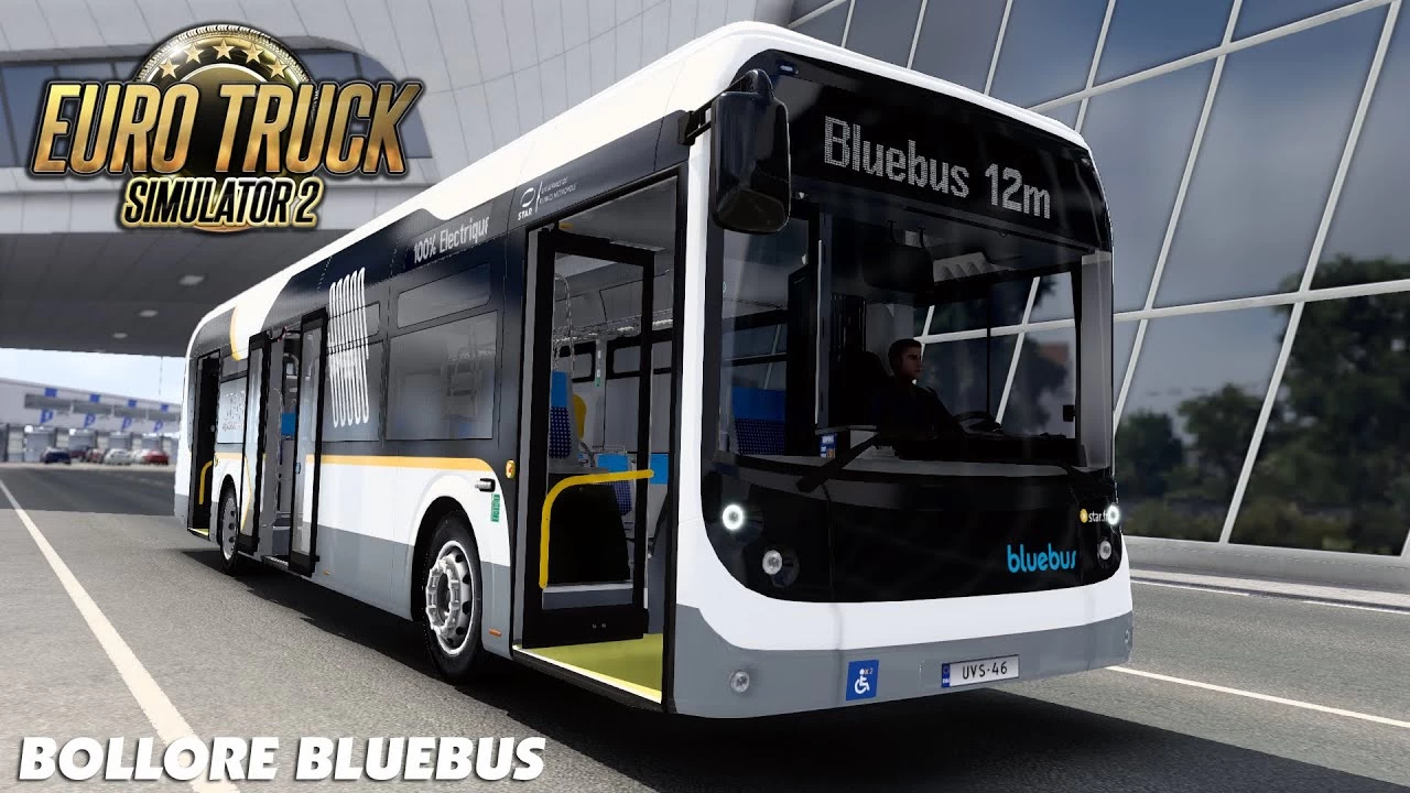 Bollore Bluebus SE + Interior v1.0.13.50 (1.50.x) for ETS2