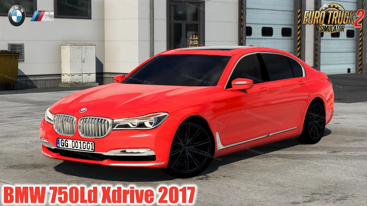 BMW 750Ld Xdrive 2017 + Interior v2.1 by BurakTuna24 (1.57.x)