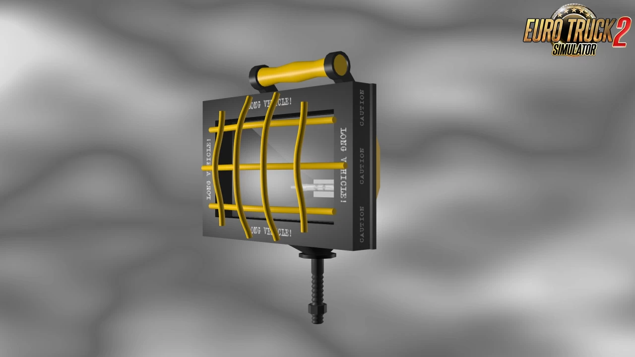 Construction Lights v1.8 by SASq (1.45.x) for ETS2
