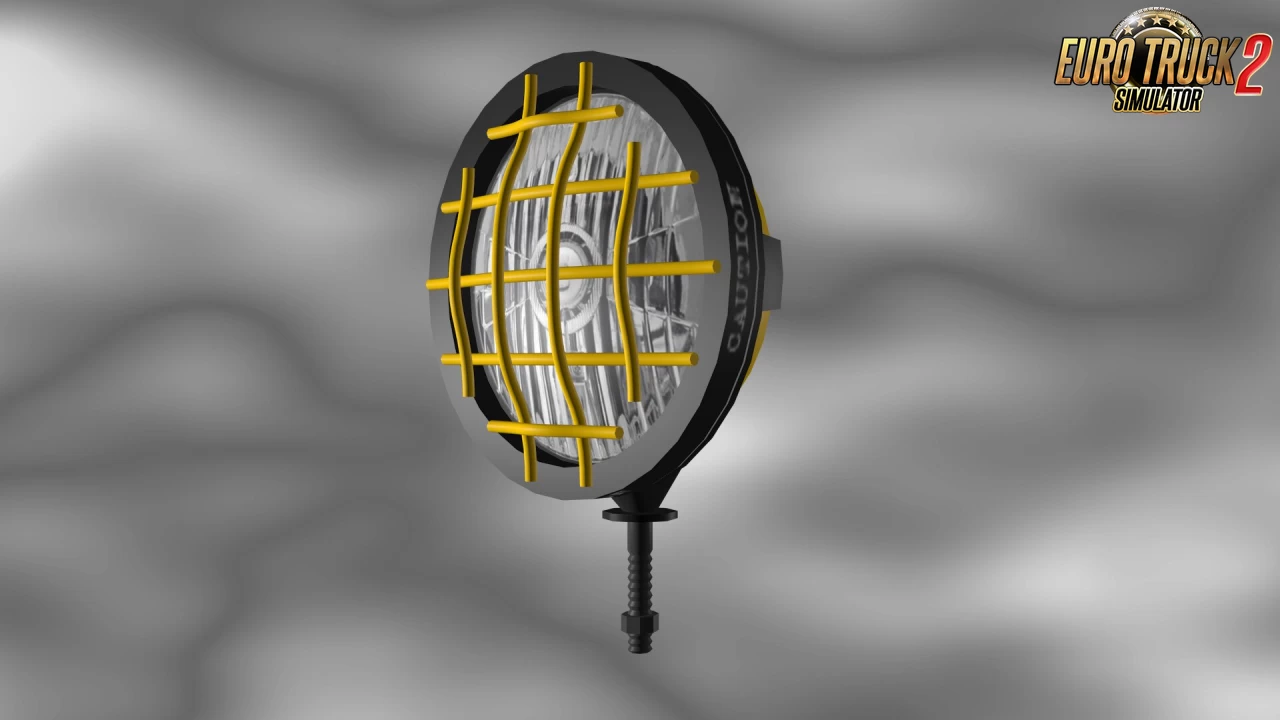 Construction Lights v1.8 by SASq (1.45.x) for ETS2
