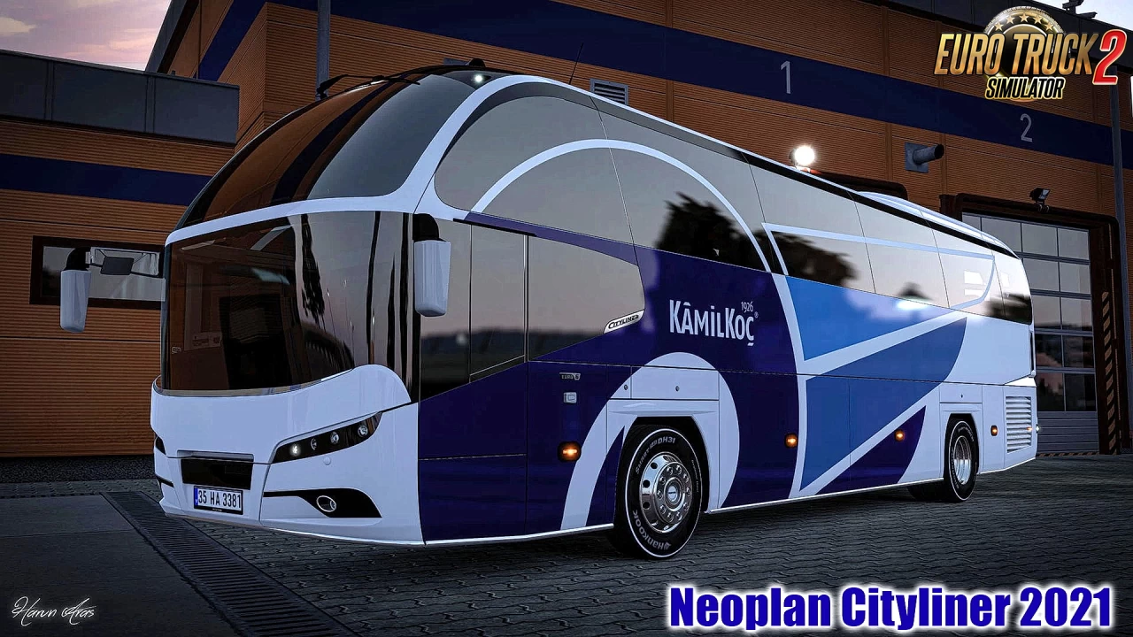 Neoplan Cityliner 2021 + Interior v3.0 (1.43.x) for ETS2
