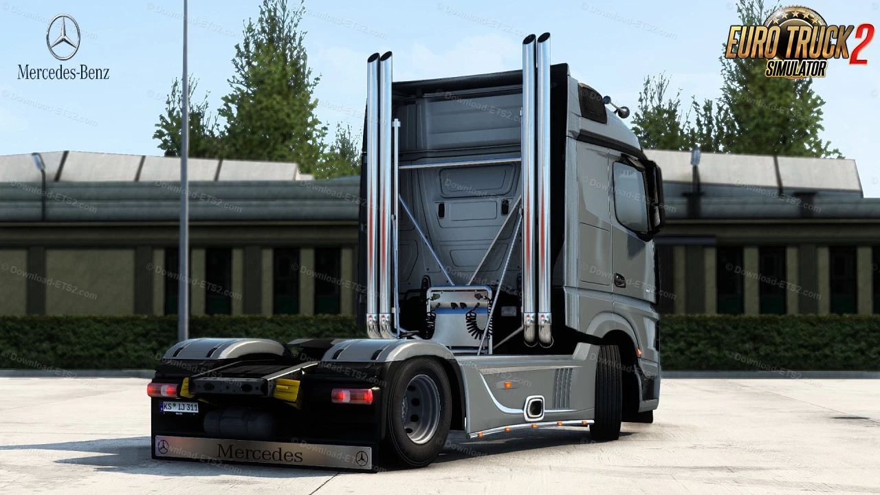 Mercedes Actros MP4 Reworked v3.5 By Schumi (1.49.x)