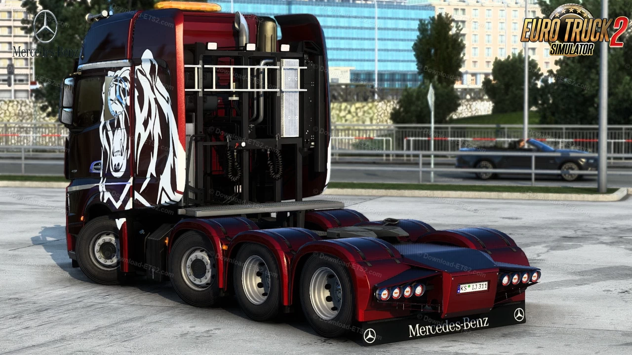 Mercedes Actros MP4 Reworked v3.5 By Schumi (1.49.x)