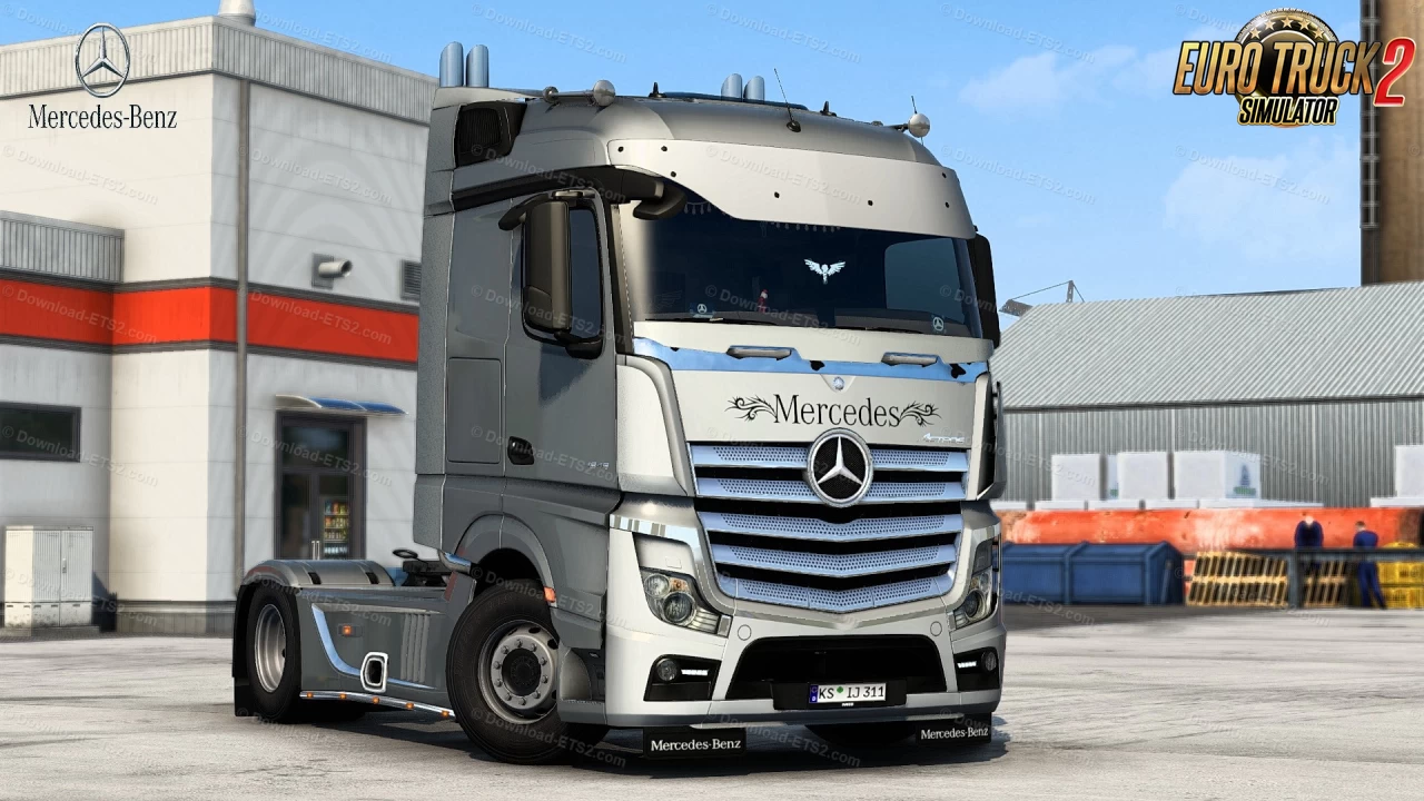 Mercedes Actros MP4 Reworked v3.5 By Schumi (1.49.x)