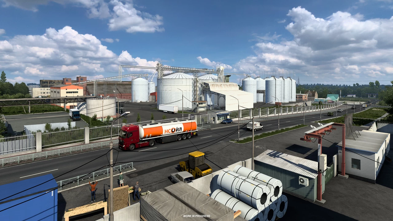 Heart of Russia DLC: Food Mill Industry in ETS2