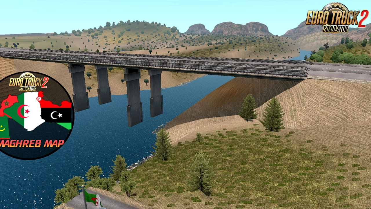 Maghreb Map v0.3.5 (1.49.x) for ETS2