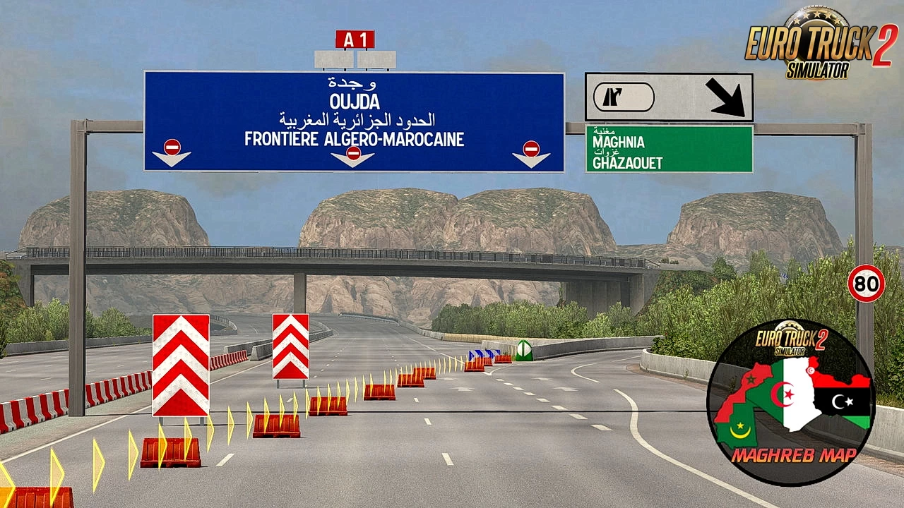 Maghreb Map v0.3.5 (1.49.x) for ETS2