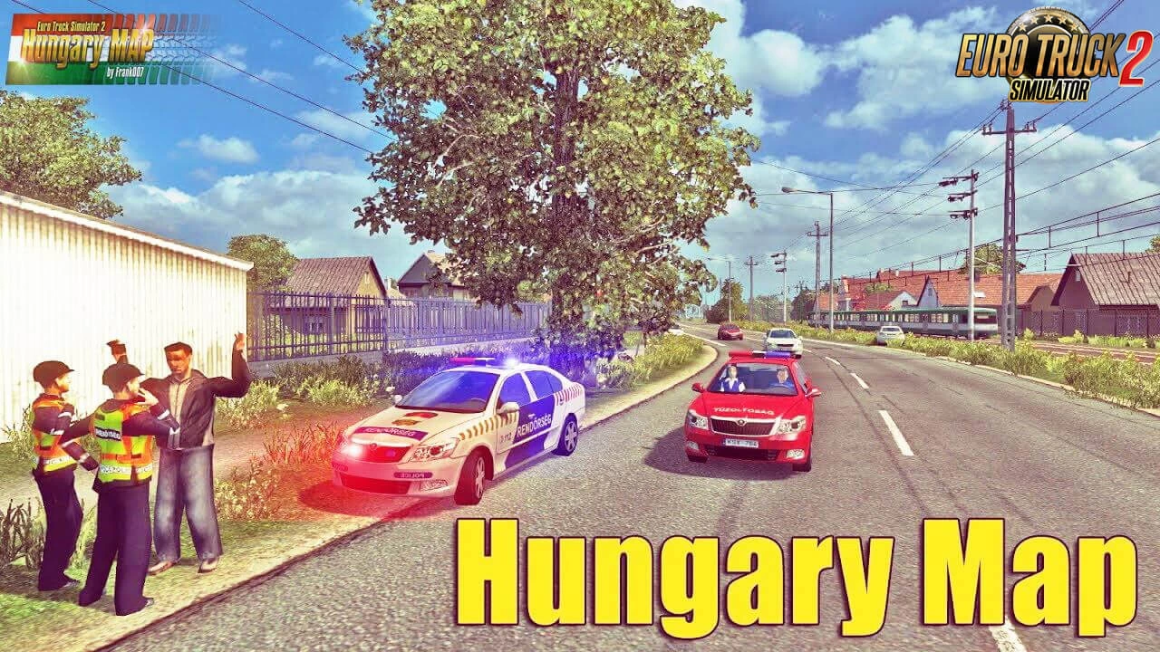 Hungary Map v0.9.33 Updated by Indian56 (1.52.x) for ETS2