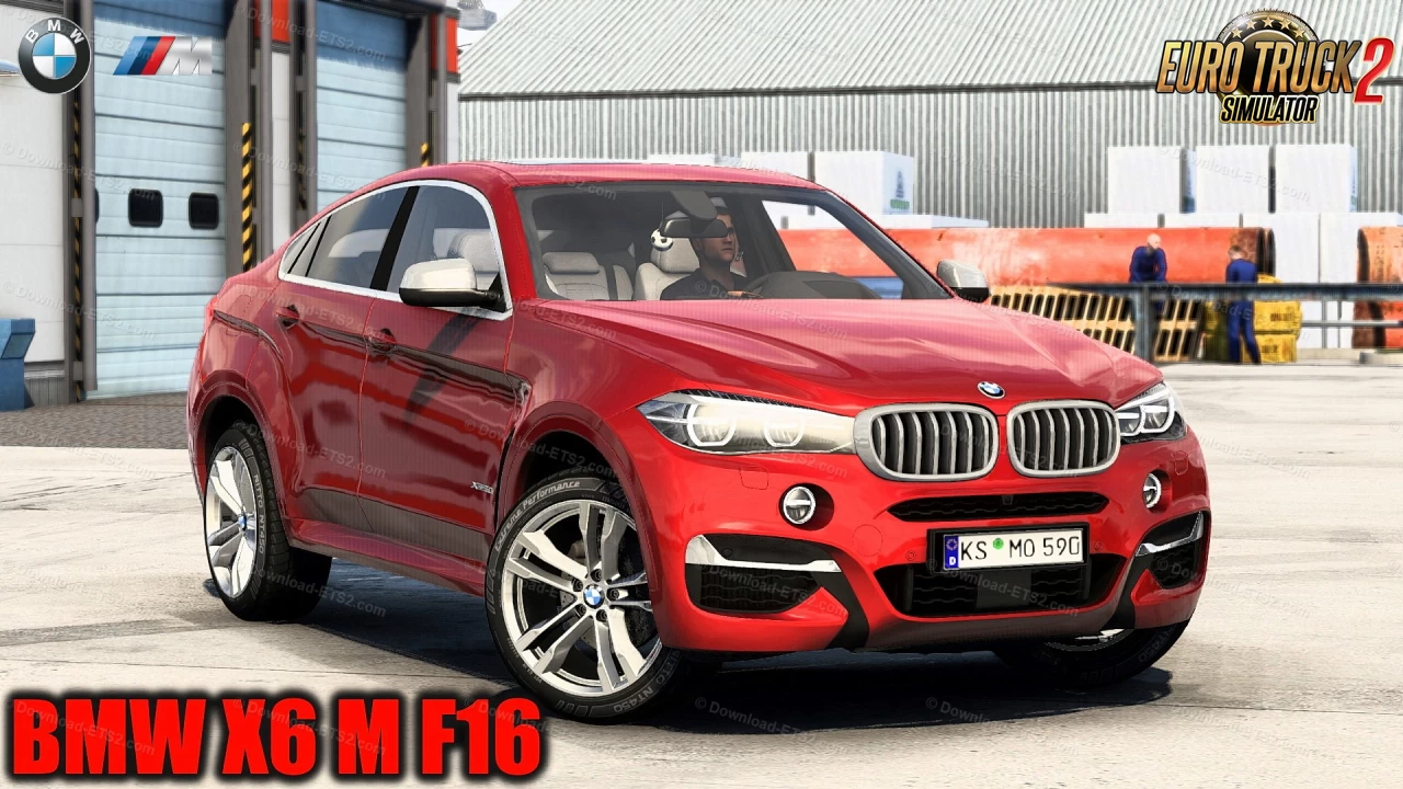 BMW X6 M F16 + Interior v2.3 (1.43.x) for ETS2