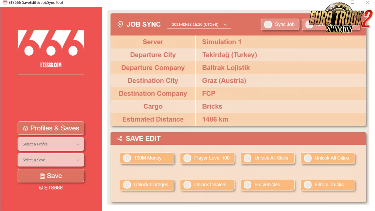 SaveEdit & JobSync Tool v0.1.2 (1.51.x) for ETS2