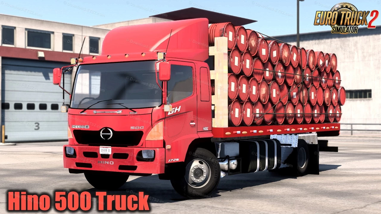 Hino 500 Truck + Cargos v1.1 (1.43.x) for ETS2