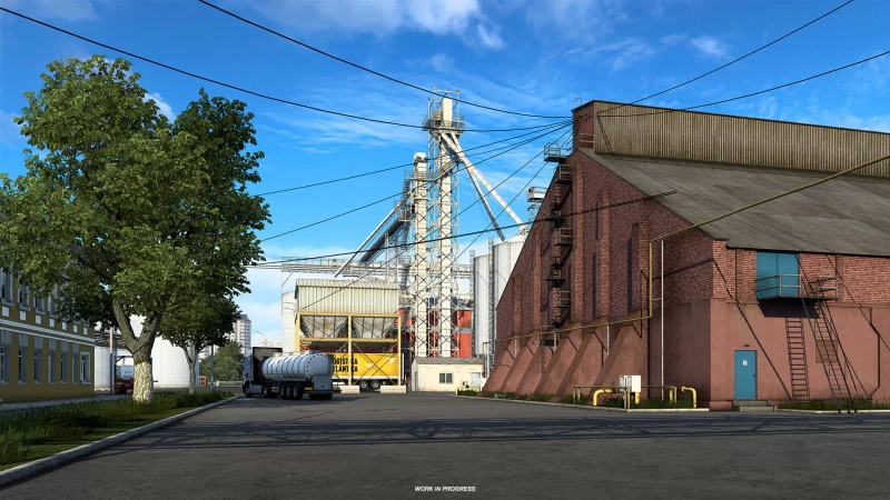 Heart of Russia DLC: Food Mill Industry in ETS2